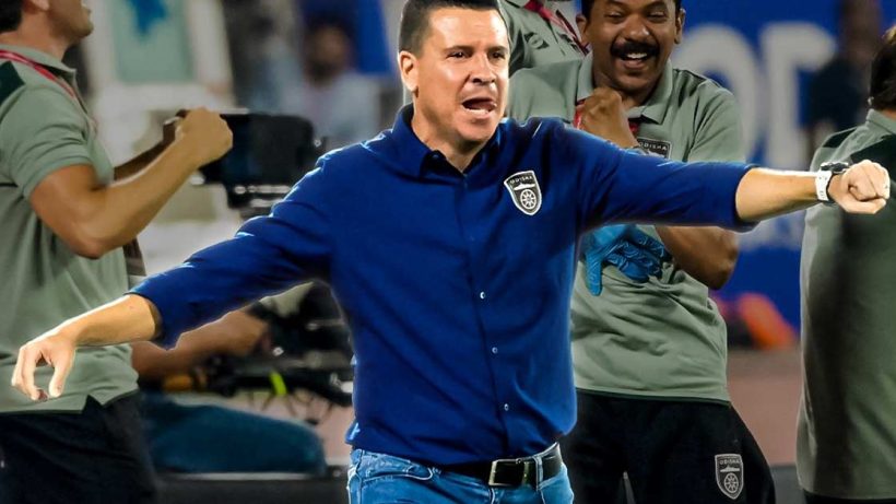 Odisha FC Coach Sergio Lobera