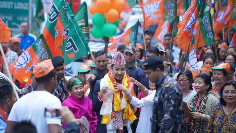 Raju Bista, BJP MP from Darjeeling