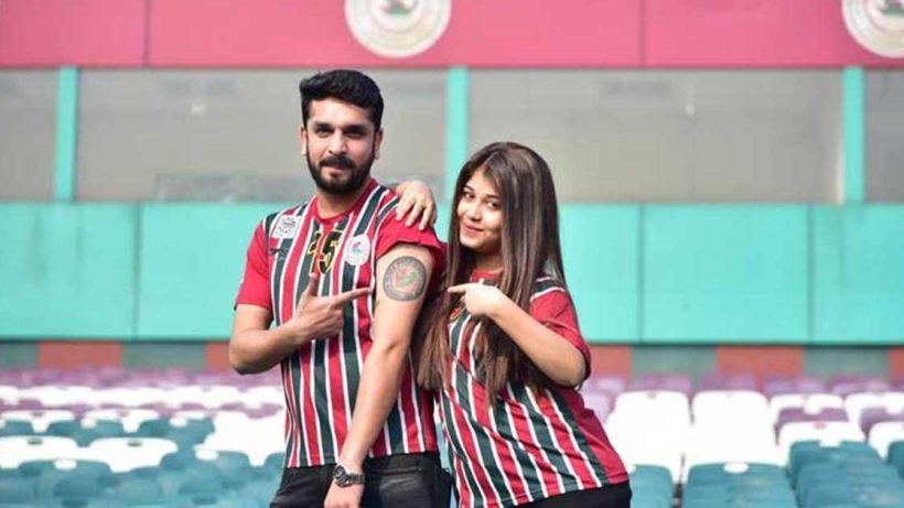 mohun bagan fans girl