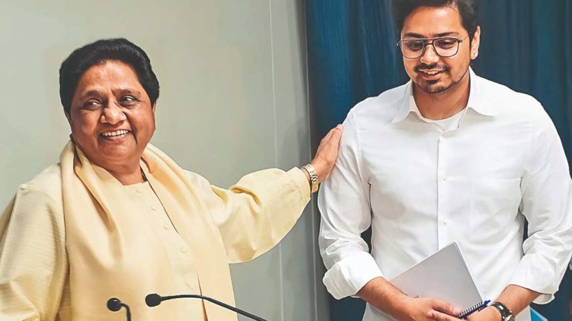 BSP Chief Mayawati Removes Nephew Akash Anand