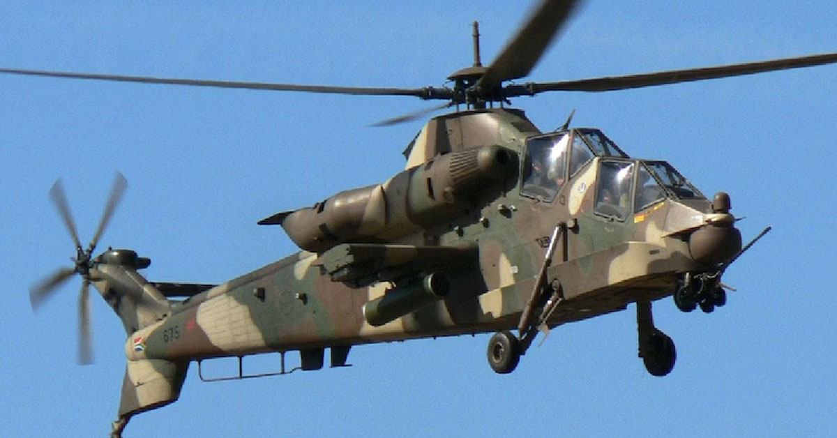 Denel Rooivalk helicopter