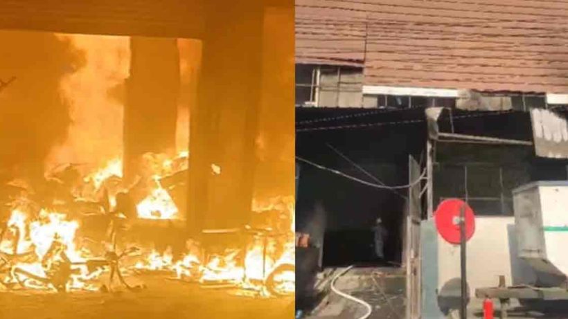 massive-fire-broke-out-and-blast-cylinders-in-sonipat-rubber-factory