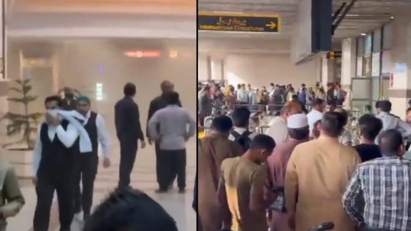 Lahore Airport Fire