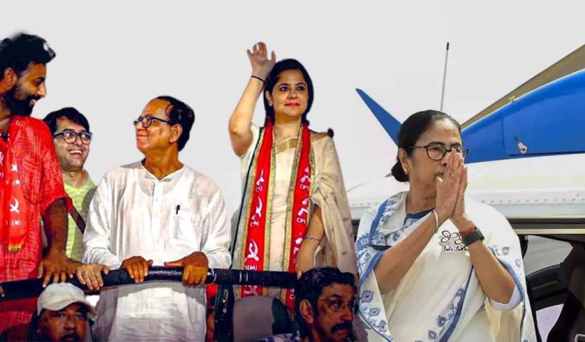Left Front Campaigns Without Helicopters, TMC Records 521 Flights