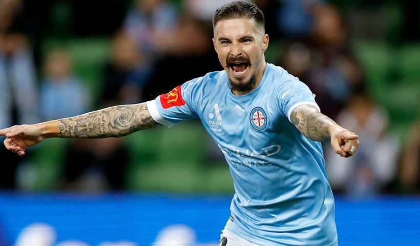 Melbourne City Legend Jamie Maclaren
