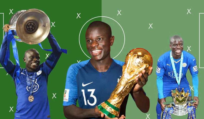 Midfielder N'Golo Kante