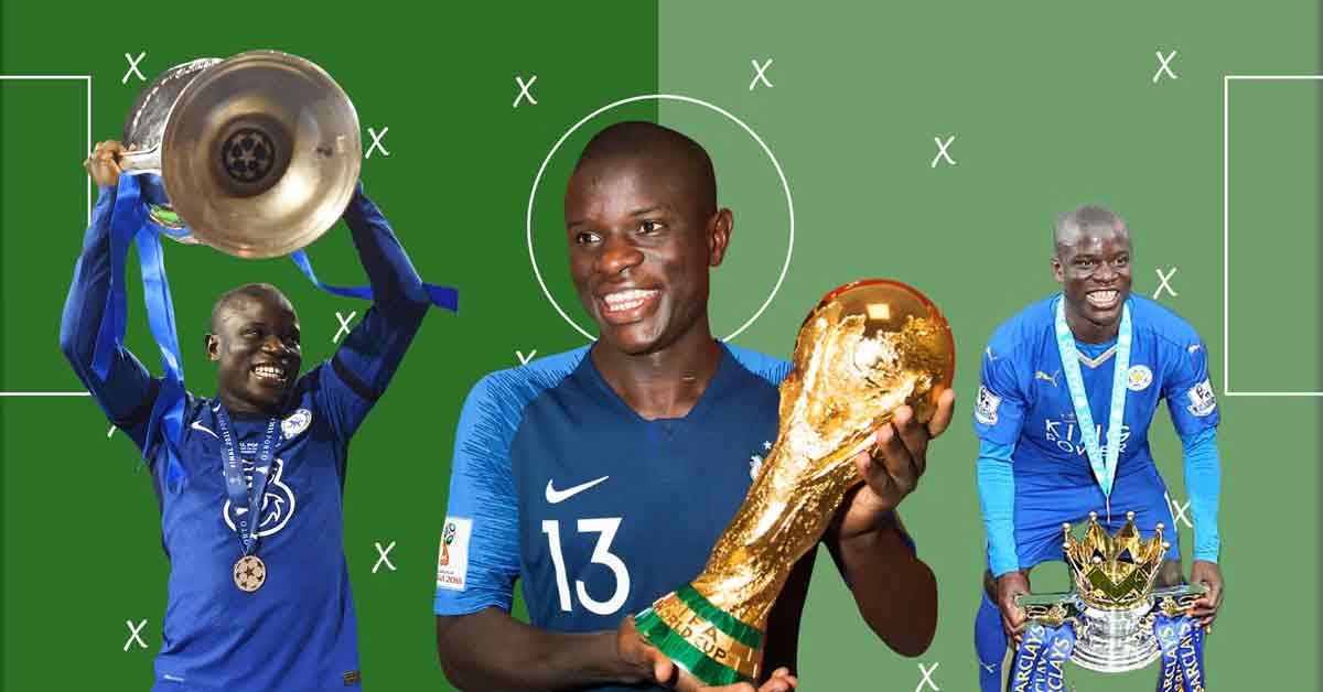 Midfielder N'Golo Kante