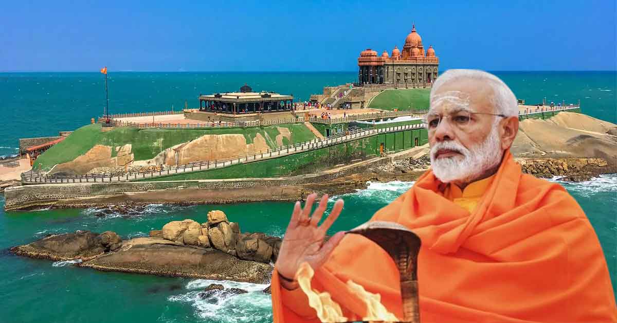 Narendra Modi meditation