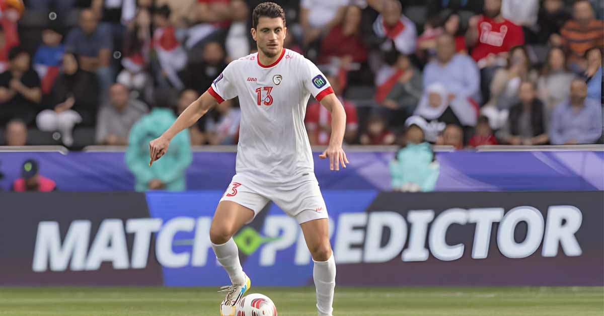 Syrian Footballer Thaer Krouma