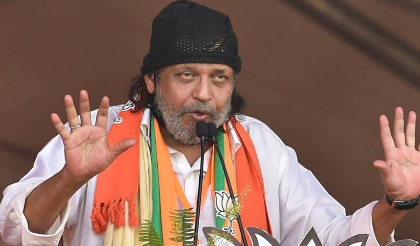 mithun chakraborty will campaign for north kolkata lok sabha constituency bjp candidate tapas roy lok sabha election 2024, উত্তর কলকাতায় প্রচার করবেন মিঠুন চক্রবর্তী