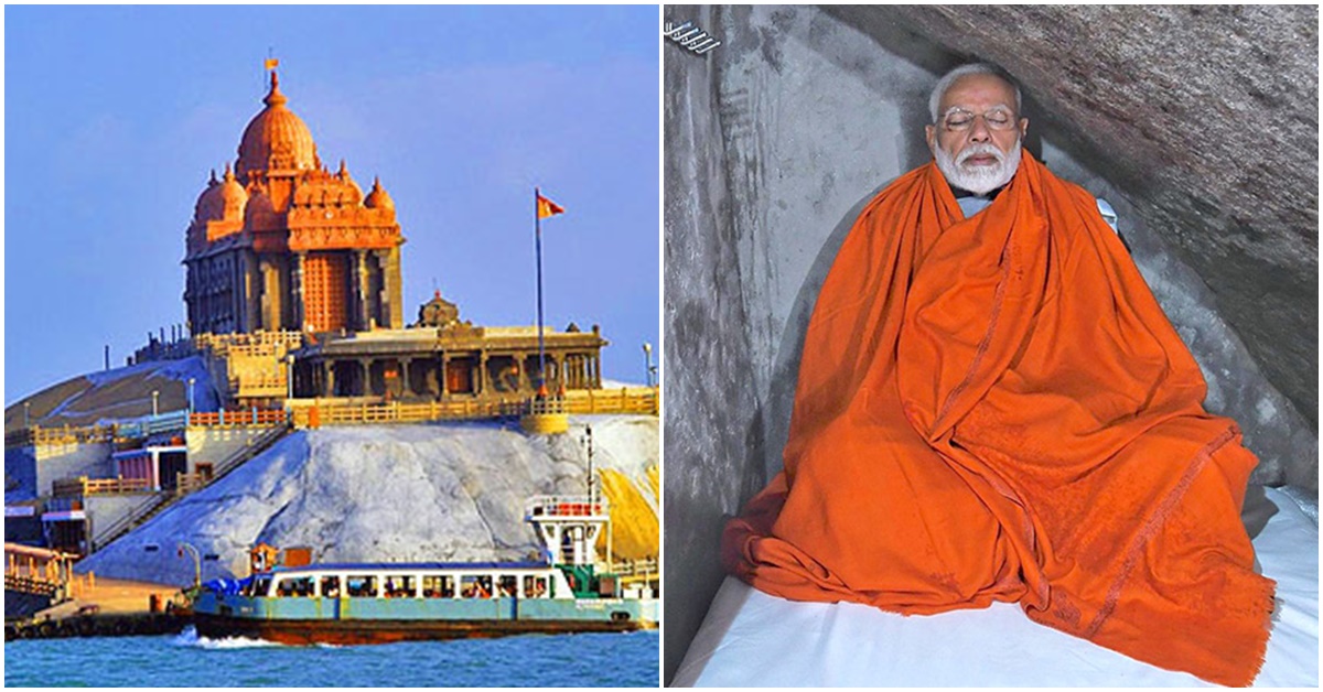 modi to meditate at same spot as swami vivekananda in kanniyakumari , মোদী ধ্যান কন্য়াকুমারী বিবেকানন্দরক