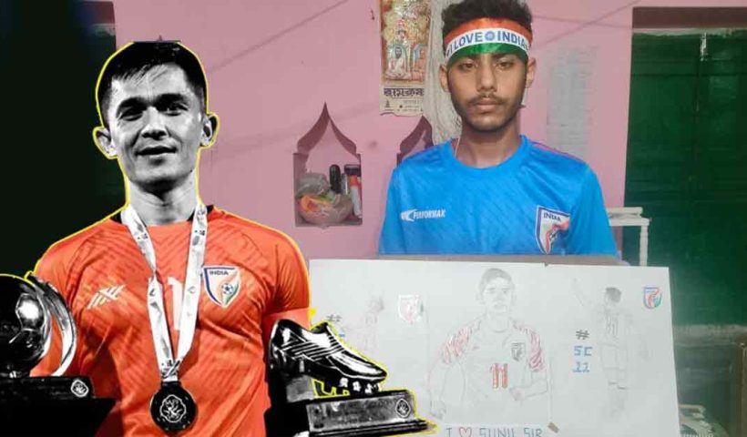 Anindya Chatterjee of Pandua Wishes to Gift Sunil Chhetri