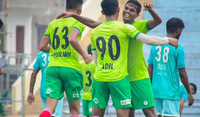 Another friendly game done by our young mariners at Naihati stadium