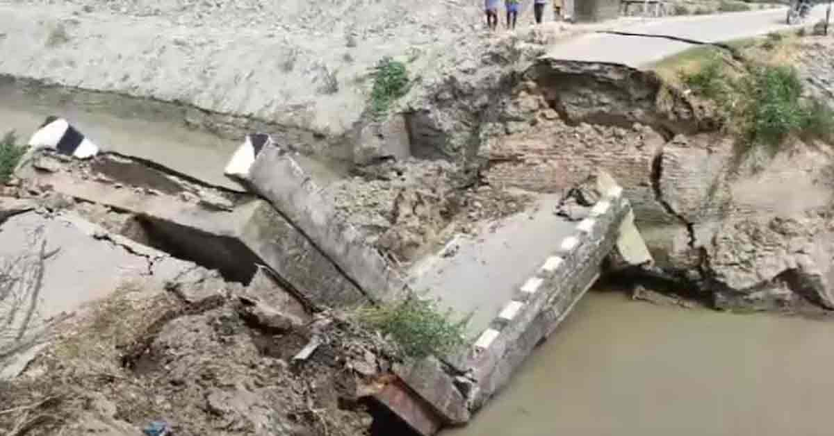 Under Construction Bridge Collapses in Madhya Pradesh, 6 Injured