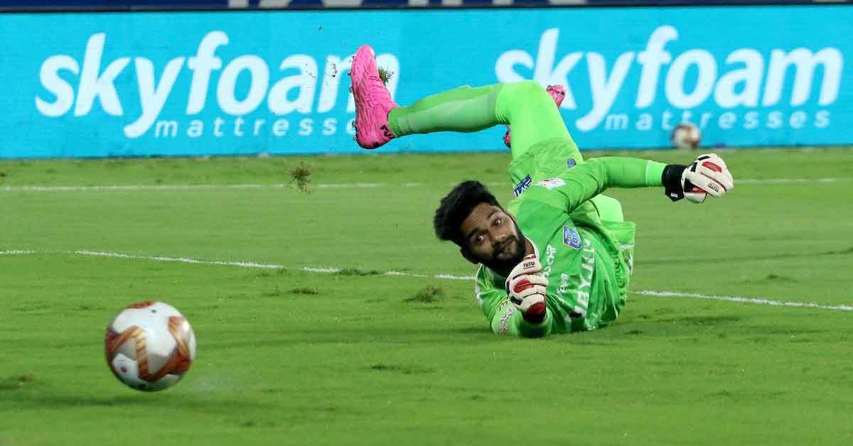 Goalkeeper Albino Gomes