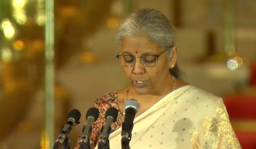 Nirmala Sitharaman Presents Economic Survey