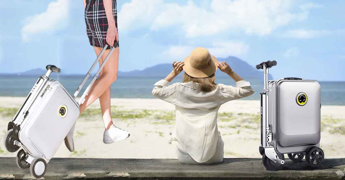 Smart Riding Suitcase