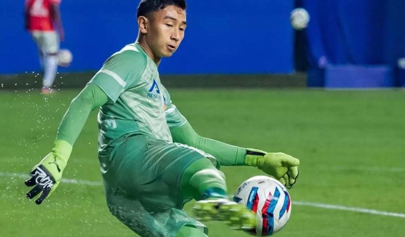 Young Goalkeeper Dheeraj Singh