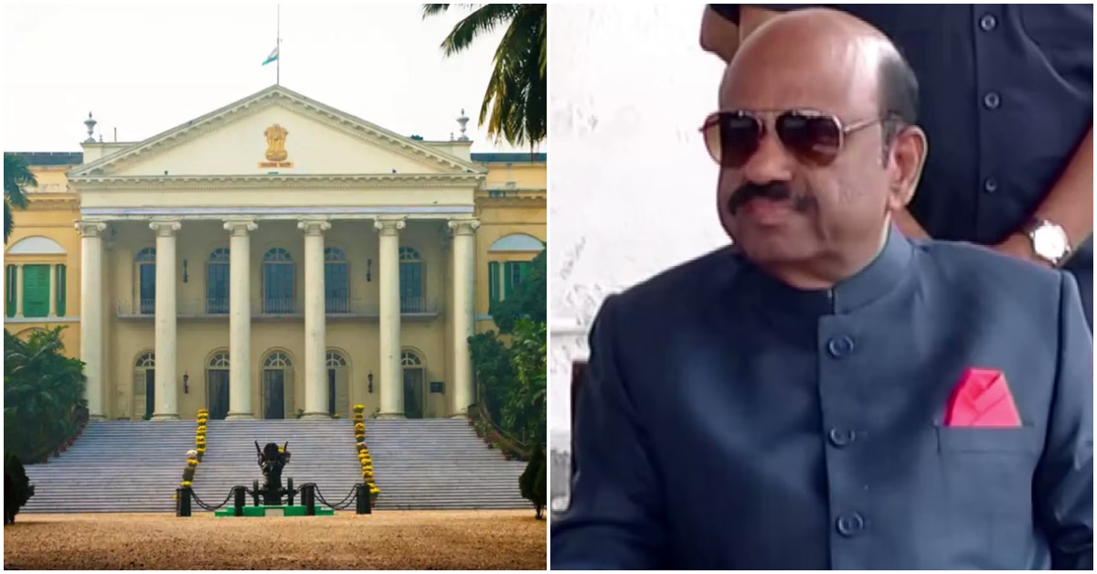 governor c v ananda bose lok sabha election counting raj bhavan peace room