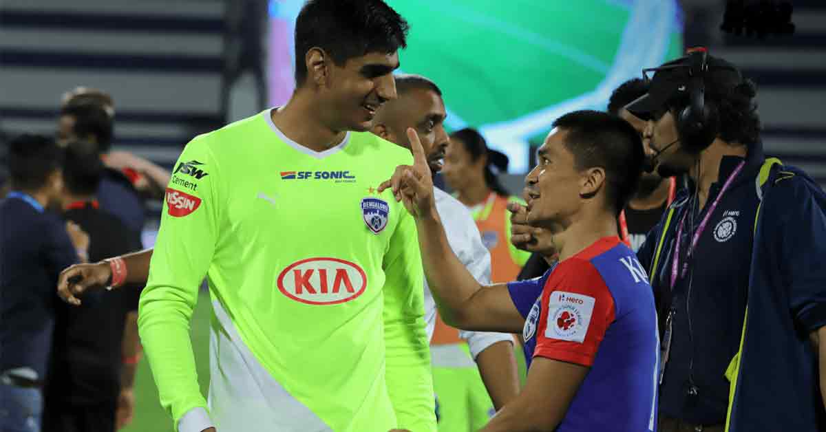 gurpreet singh sandhu sunil chhetri