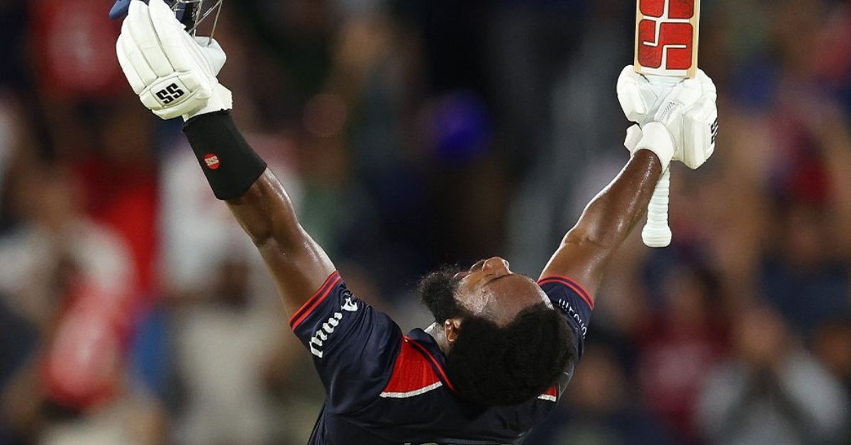Jeremy Gordon gave 33 runs in a T20 World Cup 2024 over