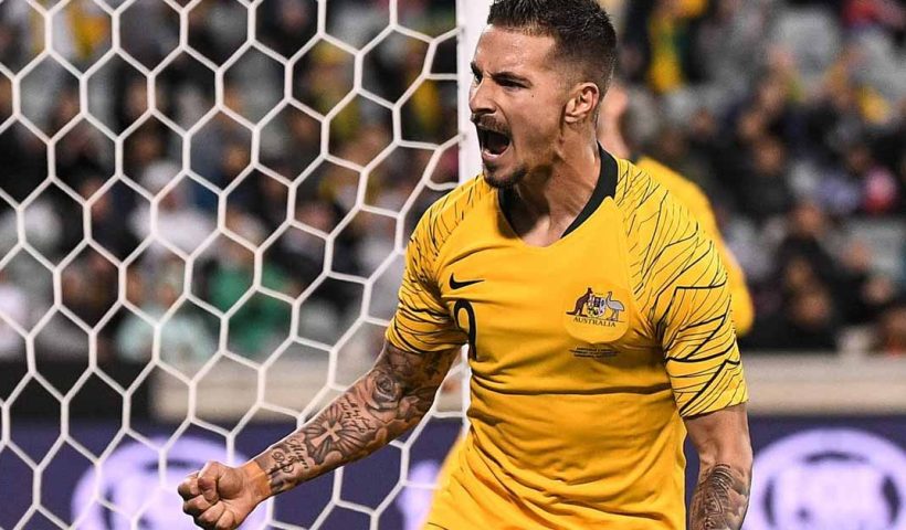 Footballer Jamie Maclaren Arriving in India