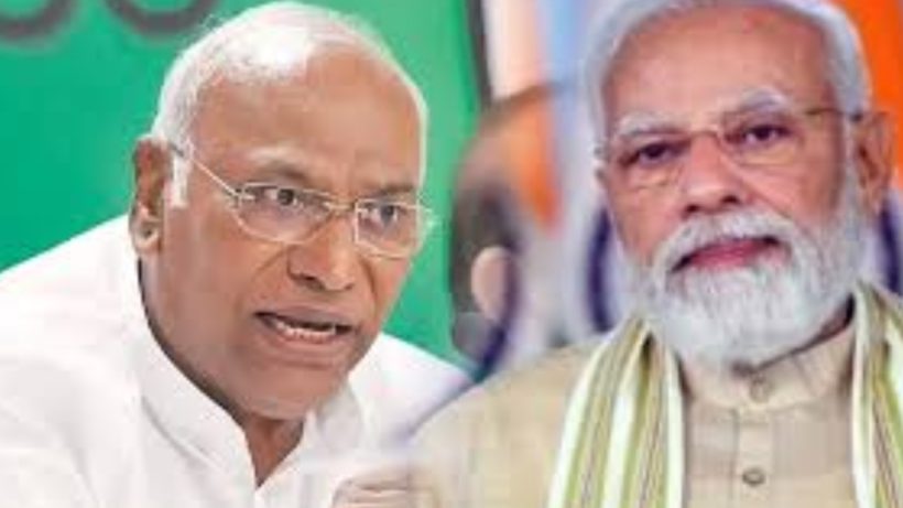 Narendra Modi and Kharge