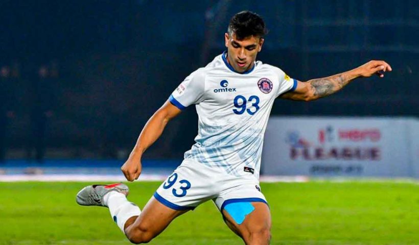 Indian defender Hardik Bhatt