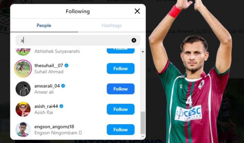 Anwar Ali still following Mohun Bagan amid transfer possibilities
