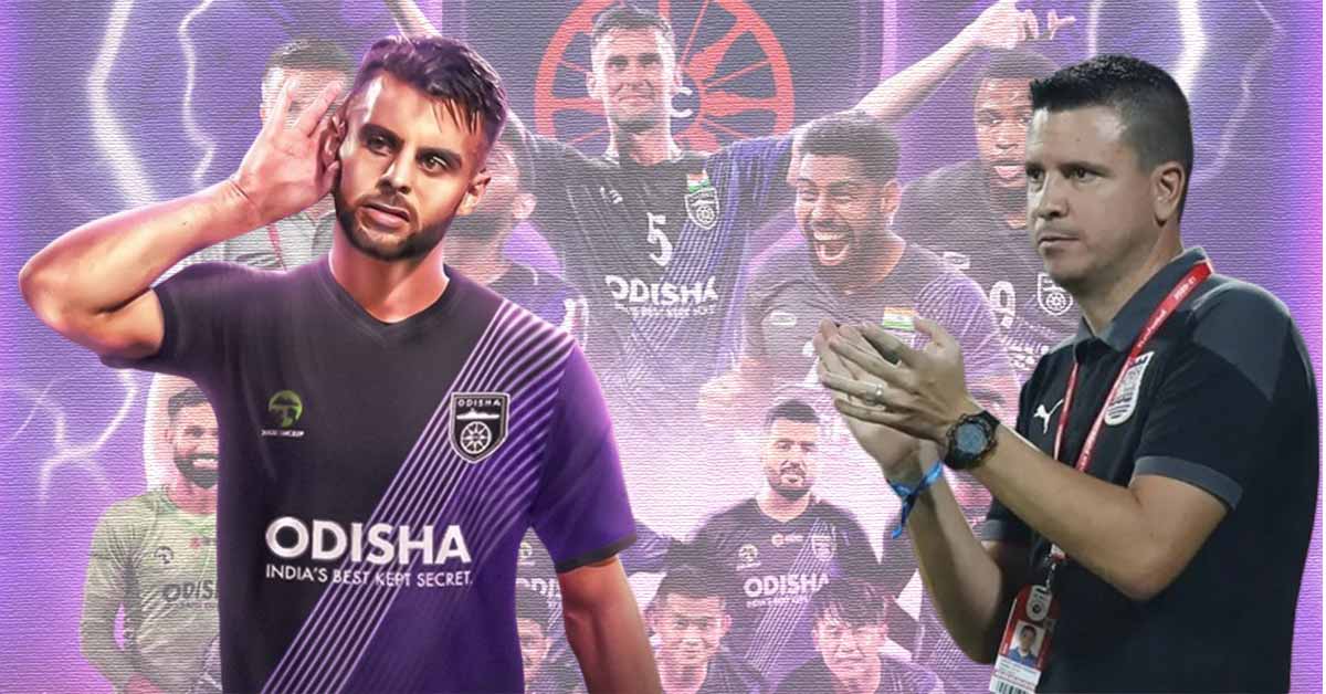 Odisha FC singing Brazilian Forward Dorielton Gomes Nascimento