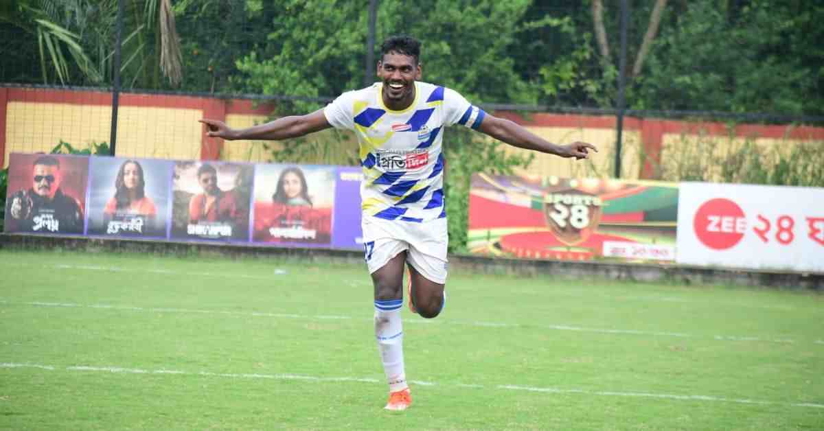 bhawanipur top of point chart after jiten murmu scored goal