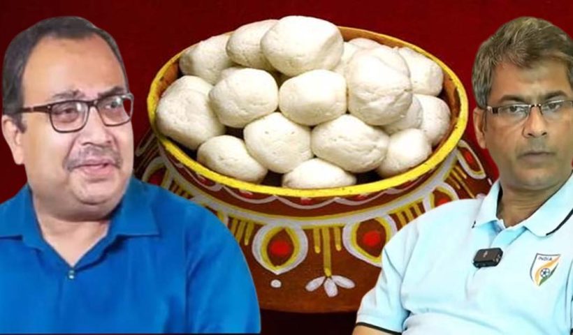 Kunal Ghosh will send Rasgolla to Kalayam Choubey as he lost in Maniktala, মানিকতলায় কল্যাম চৌবে হেরে যাওয়ায় তাঁকে রসগোল্লা পাঠাবেন কুণাল ঘোষ