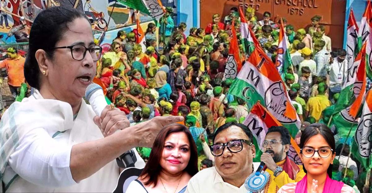 What advice did Mamata Banerjee give to the four TMC candidates who won the Assembly by-elections