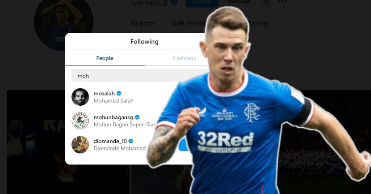 scotland footballer ryan jack following mohun bagan sg