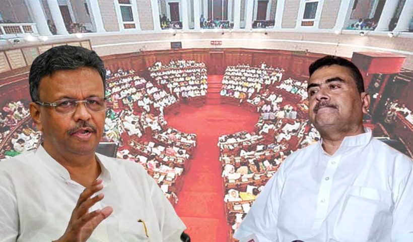 Suvendu Adhikari-s conflict with Firhad Hakim was resolved while answering inside the bengal assembly, আবেগপ্রবণ ফিরহাদ জবাব দিতেই শুভেন্দুর রাগ গলে জল?