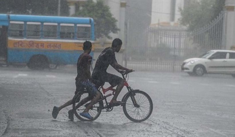 heavy rain