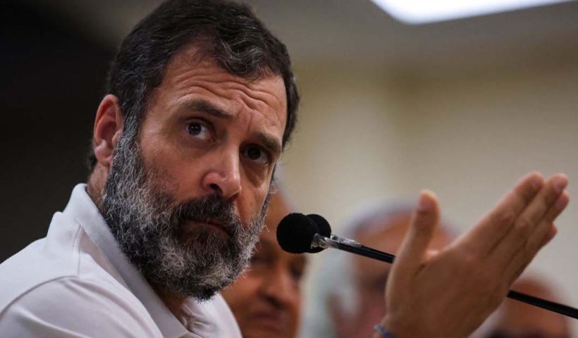 BJP files police case against Rahul Gandhi over BJP Mp got injured at parliament