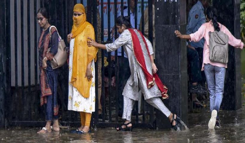 heavy rain