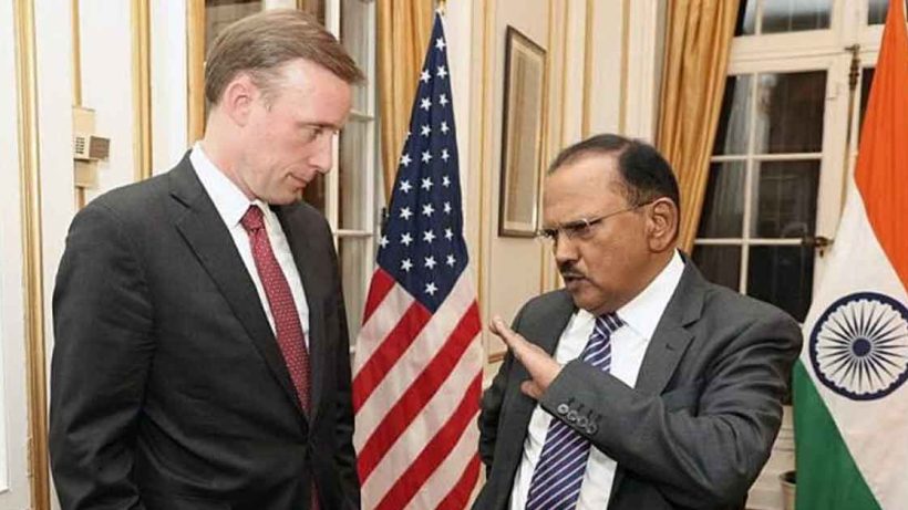 NSA Ajit doval meets with US NSA Jak Sulivan in new delhi