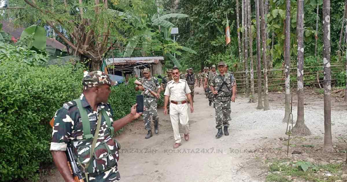 Central Forces Deployed at Polling Stations for Kanthi Cooperative Elections