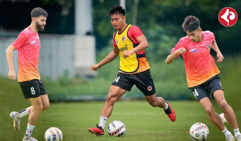East Bengal FC training session