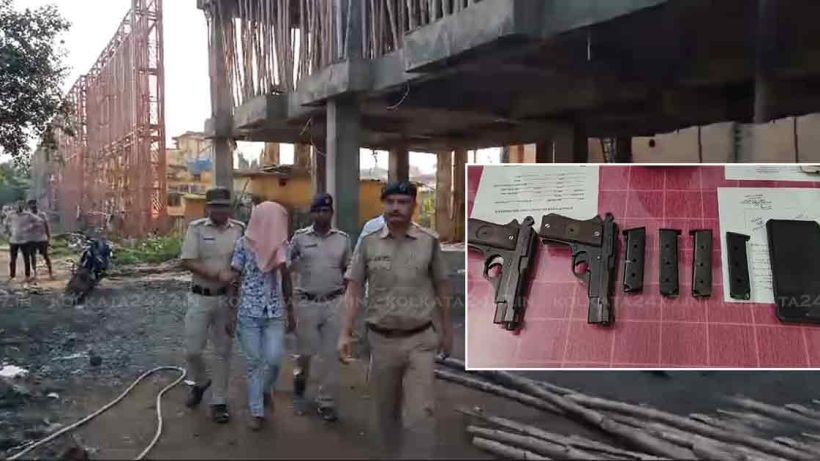Man Arrested at New Farakka Station with Firearms and Magazines in Major Security Breach