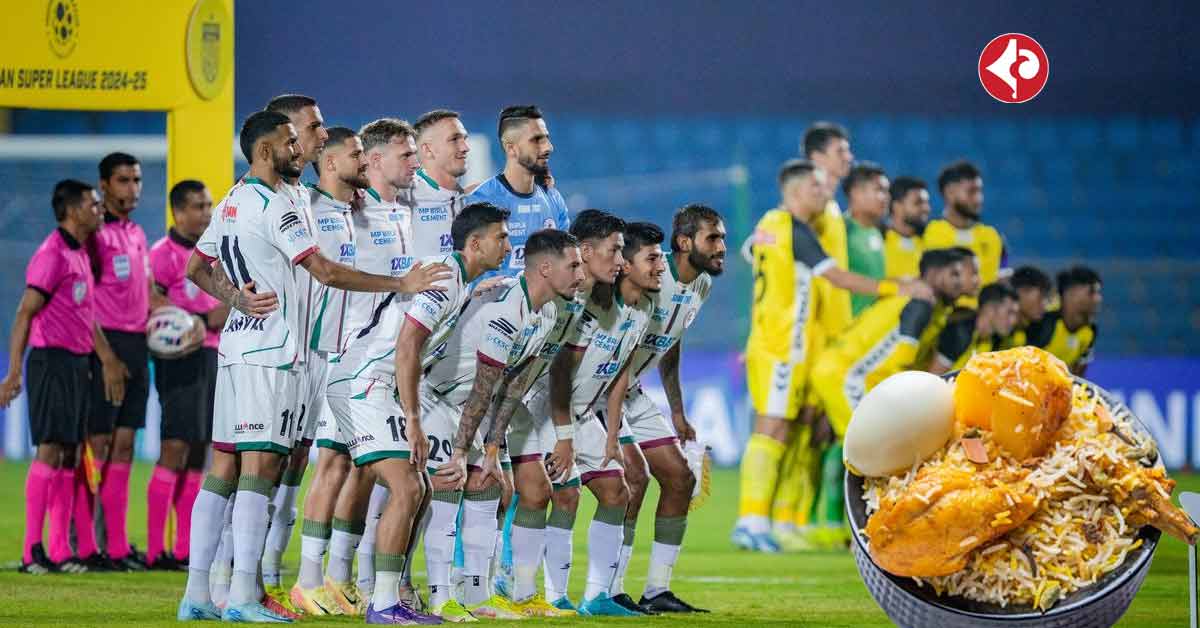 Mohun Bagan SG taunts Hyderabad FC bringing the topic of Biriyani