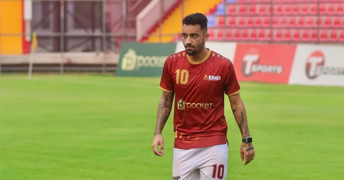 Robson Robinho Joined Brazil Football Club Agua Santa