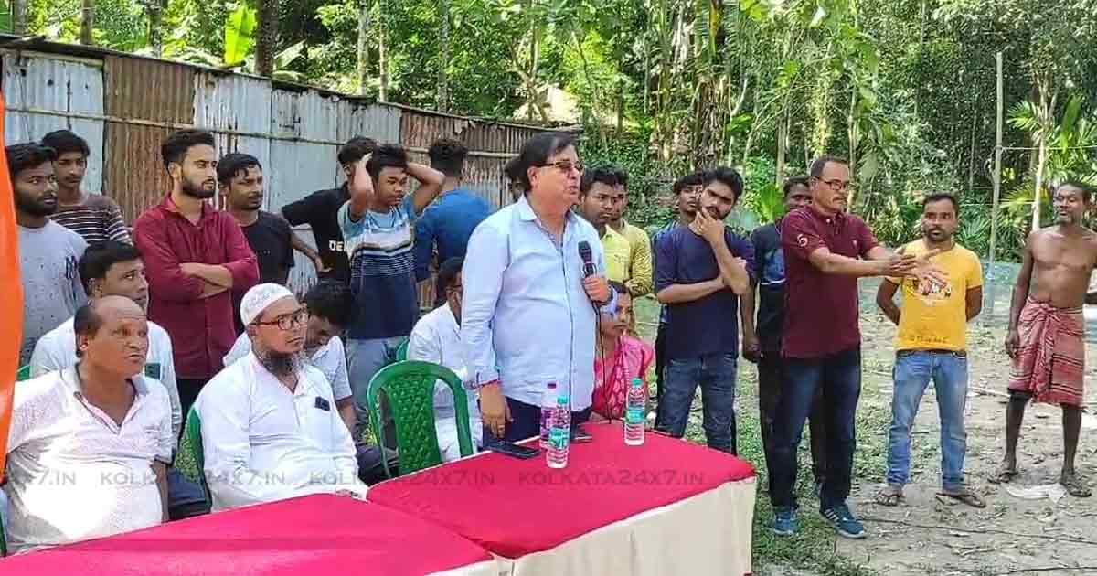 Udayan Guha Commits to Road Development in Sitai Constituency Amid Election Controversy