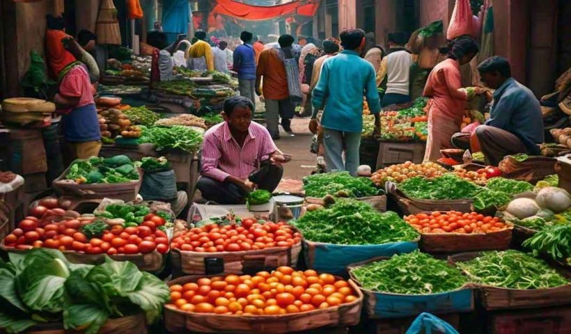 Vegetable Prices Drop Again on the Second Day of the Week