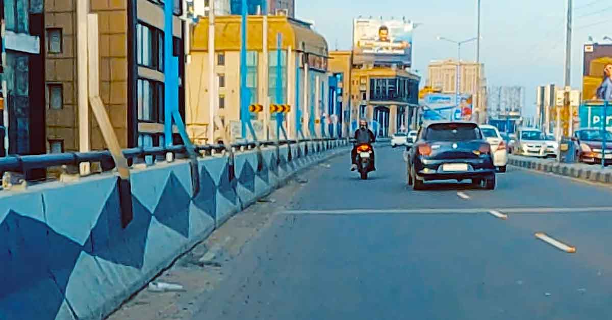 Maa flyover Accident