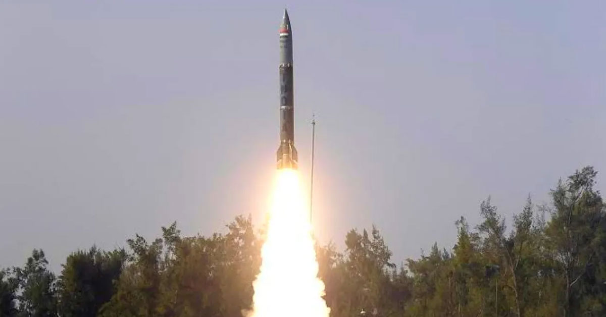 Pralay ballistic missile