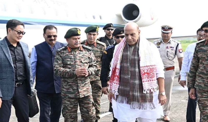 Rajnath Singh Diwali celebration with soldiers