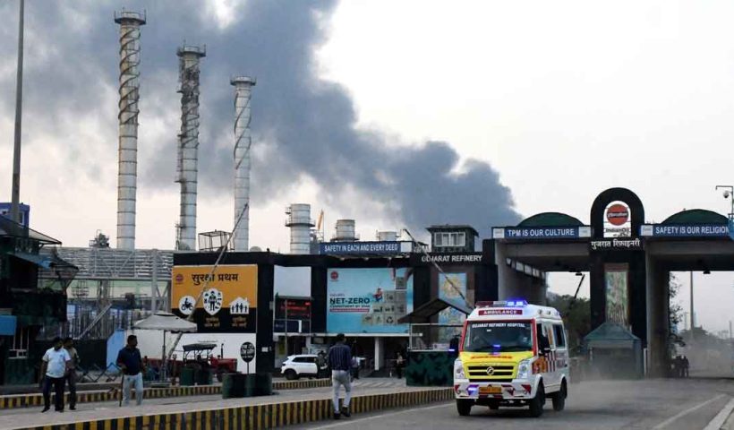 Blast at IOCL Refinery in Gujarat's Koyali